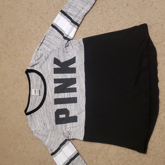 PINK Victoria's Secret Tops - Victoria's Secret PINK 3 Quarter Sleeved T-Shirt